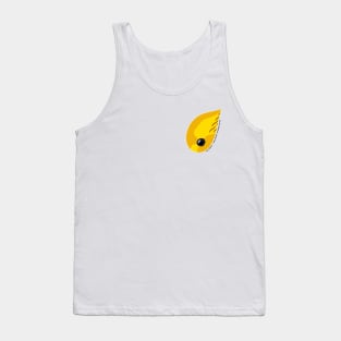 Yellow Warbler (Small Text) Tank Top